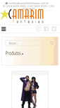 Mobile Screenshot of camarimfantasias.com.br